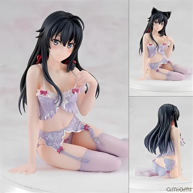 Genuine Revolve  Original Yui Yuigahama Lingerie Ver. 1/7 Pvc Action Figure Anime Model Toys Collection Doll Gift