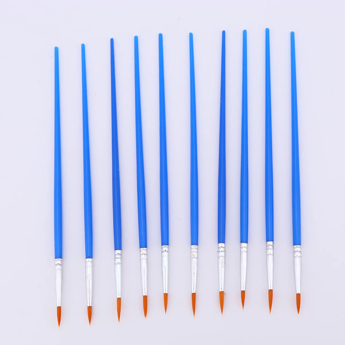 

Paint Brushes Hook Pen Detailing Painting Art Line Drawing Hand Flat Head Tip Blue