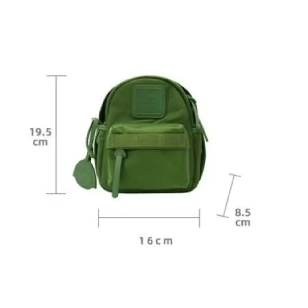 Backpack Small Bags Girls Solid Color Backpack Outdoor Leisure Women Mini Backpack Canvas Backpack