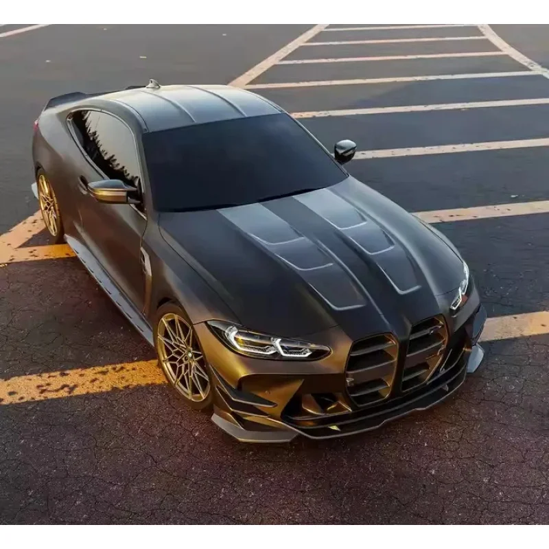 

Высококачественный капот из сухого карбона в стиле AC для автомобилей BMW M3, M4, G80, G82, G81