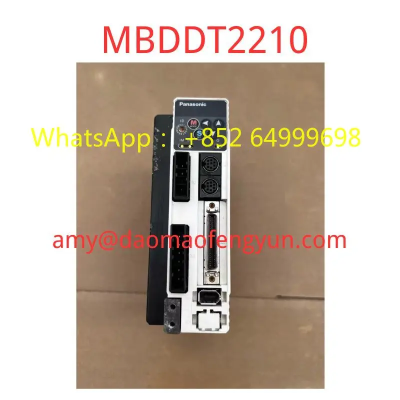 

Second-hand MBDDT2210 AC Servo Drive tested ok