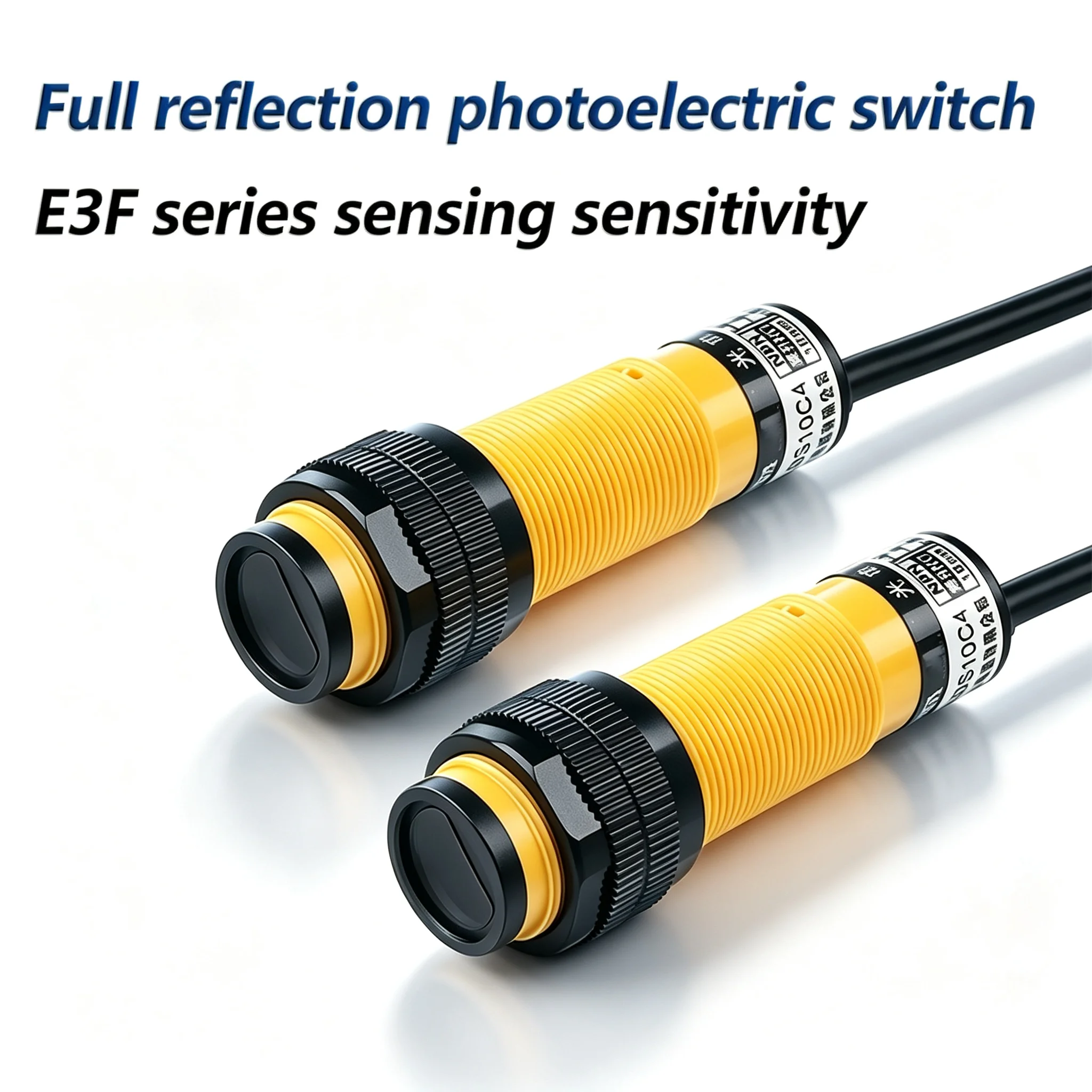 E3F-DS30C4 Proximity Switch Photoelectric Sensor Switch NPN PNP DC5-36V 30cm Detection Range Adjustable E3F-DS30P1/P2/C2/Y1