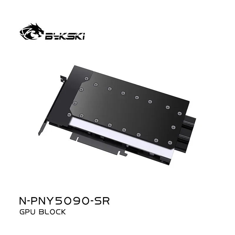 Bykski N-PNY5090-SR Blocco GPU da utilizzare per PNY GeForce RTX 5090 32GB GDDR7 Scheda grafica PC Raffreddamento ad acqua Rame Tutto in metallo Radiatore