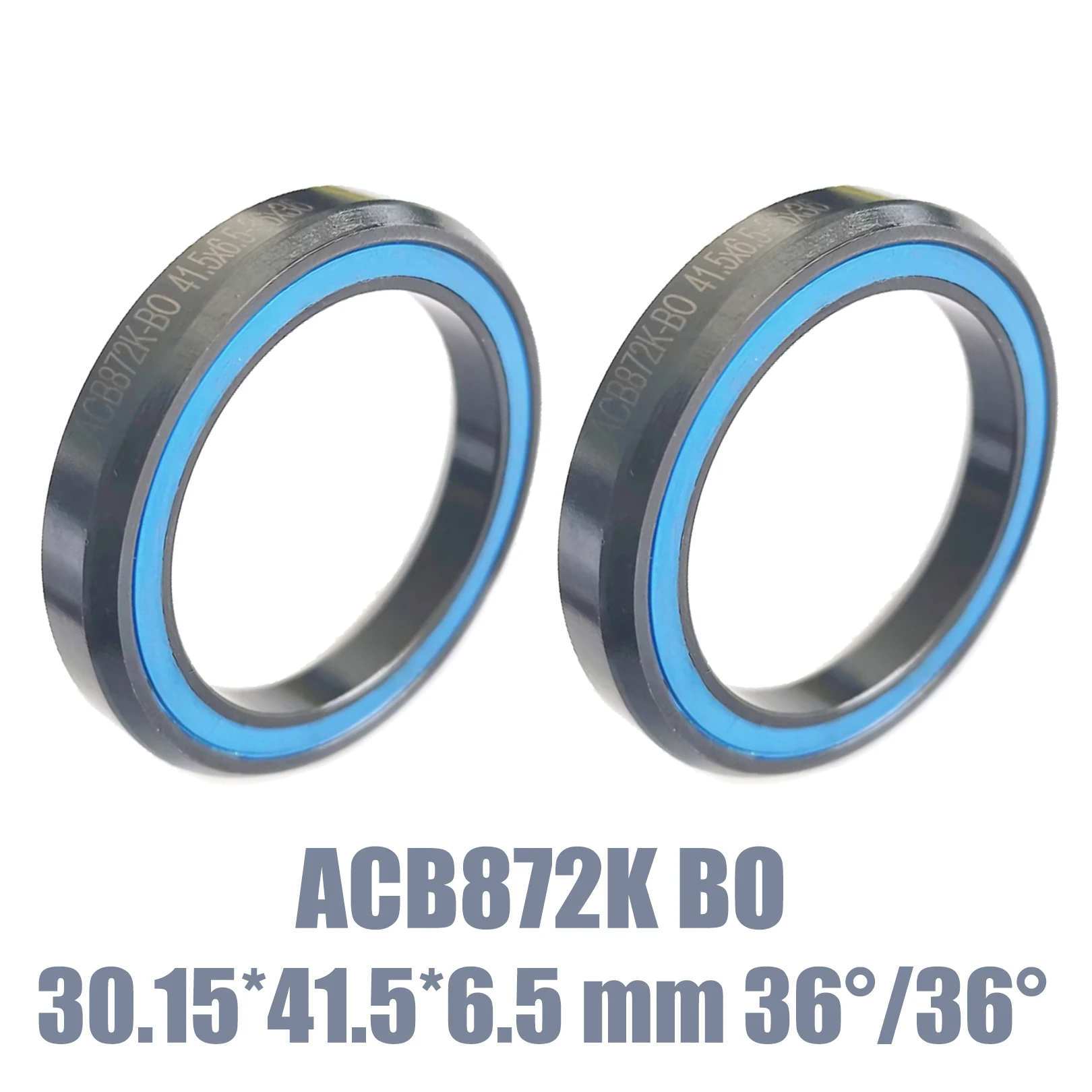 ACB872K Bike Headset Bearings 30.15*41.5*6.5mm 36/36 Degree ( 2 PCS ) ACB Road MTB Angular Contact Bicycle Bearing 1-1/8 AC872K