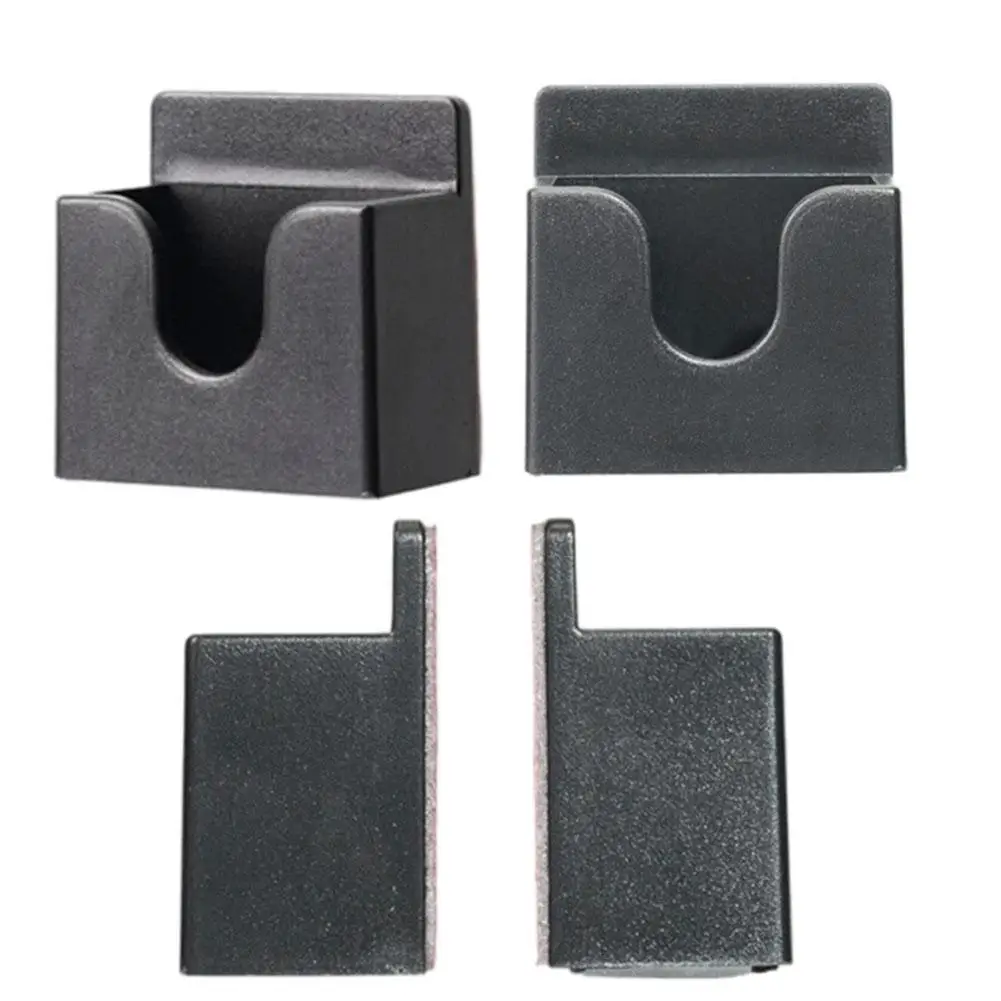 يده اسلكية تخاطب حامل تخزين اليد ميكروفون المضادة للانزلاق هوك المطاط قوس ثلاثة في واحد العالمي شماعات E3D2