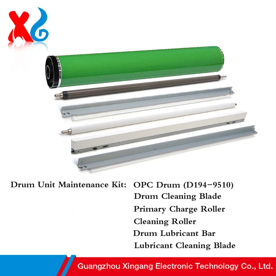 

Комплект для обслуживания барабанного блока для Ricoh Pro C7100 C7110 C7100s C7100x C7100sx C7110s C7110sx D194-9510 Лезвие для чистки барабана OPC PCR