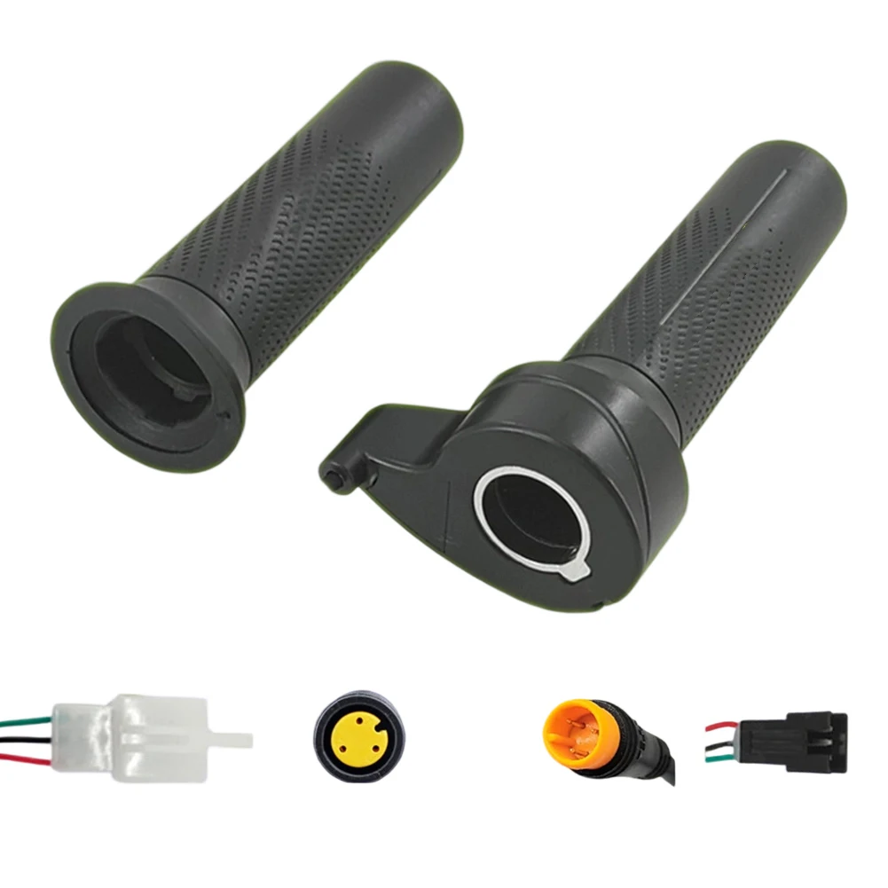 

1 Pair E-bike Throttle Grip 3 Pin Female/male Interface Waterproof Speed Control Handlebar For Bafang Grip Replace Accessories