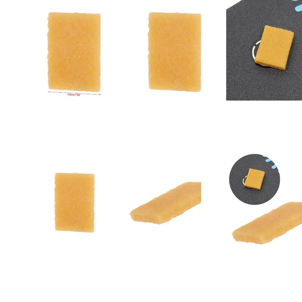Q39E Rubber Skateboard Grip Tape Cleaner Dirt Remover Cleaning Eraser New