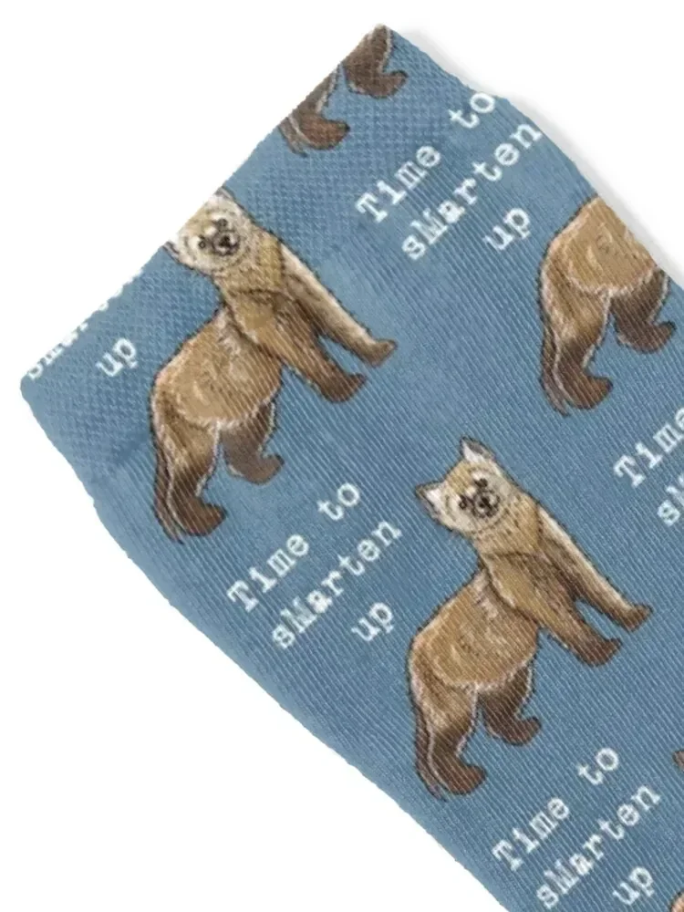 Pine Marten - Animal series Socks man designer brand Boy Child Socks Women's