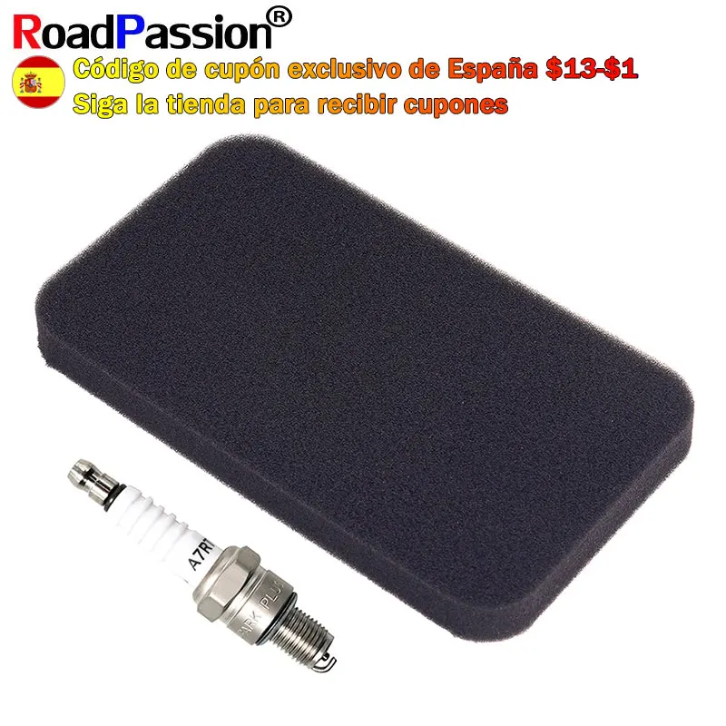 Limpiador de filtro de aire para motocicleta y bujía para Polaris SPORTSMAN OUTLAW 90 110 RANGER RZR 170 RZR170 0454620 0453664   CR6HSA