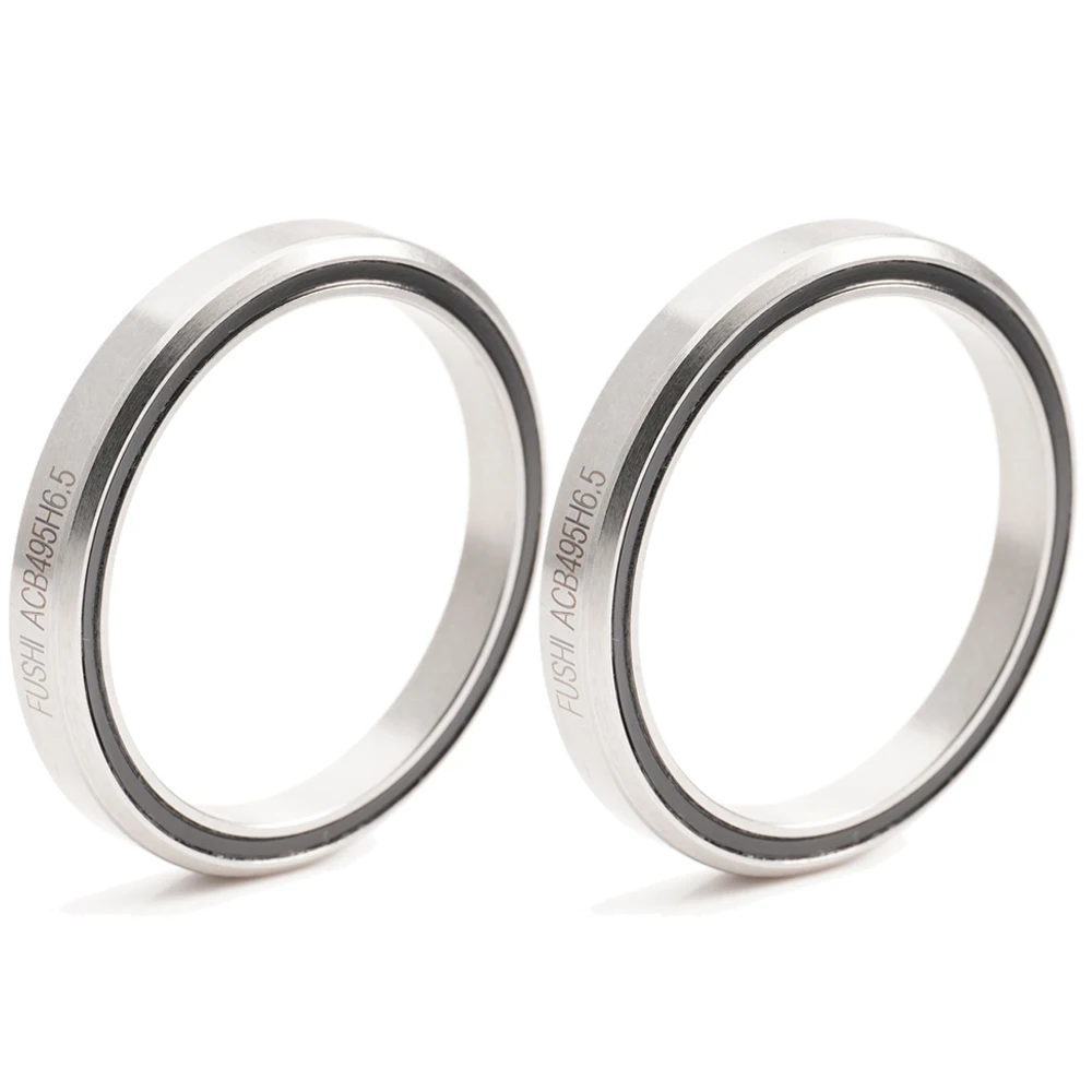 AliExpress FUSHI ACB495H6.5 1PC Road Bike Headset Bearings 40.5*49.5*6.5 mm 45/45 Degree Chrome Steel Tapered Upper Lower ACB Bearing Set
