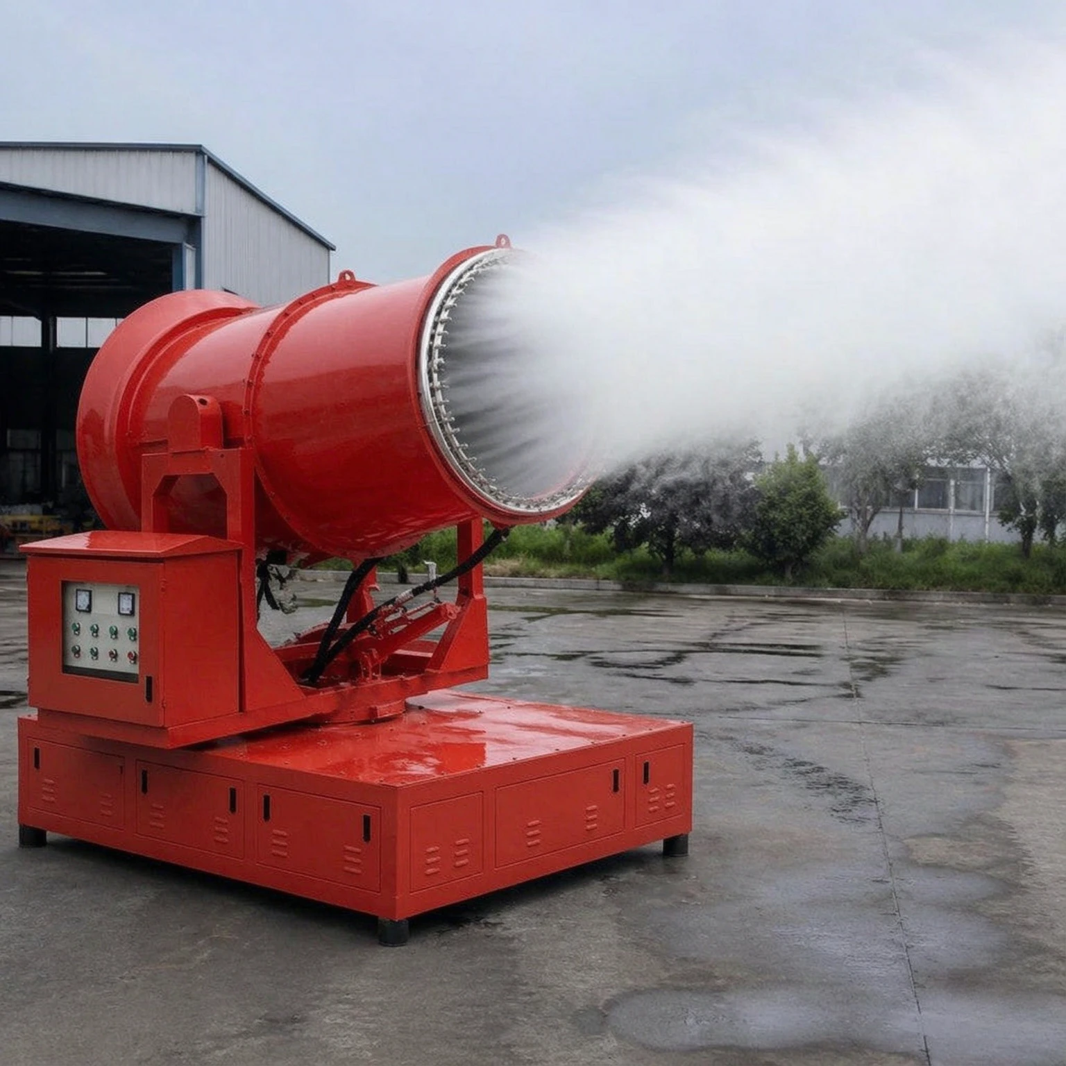 Electric Fog Cannon Pump Sprayer with Stainless Steel Construction Mining Dust Control Fog Cannon Machine Mist Cannon Machine