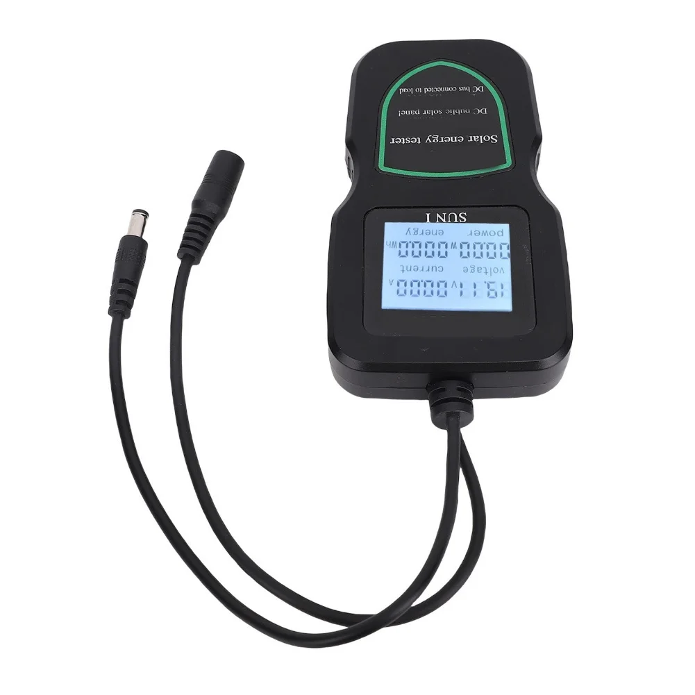 

Тестер-мультиметр для фотоэлектрических панелей, измерение напряжения, тока и выхода мощности для мониторинга солнечной системы