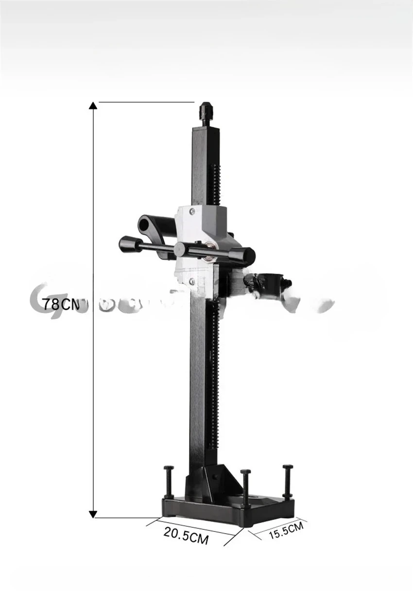 High Quality 166T No.5 Drilling Machine Bracket Diamond Drilling Machine Bracket Aluminum Drill Holder Water Drill Stand 62MM