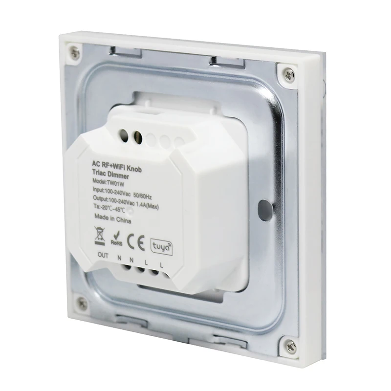 100-240V Triac WiFi & 2.4G RF & Tuya Zigbee Smart Knob Dimmer For Traditional Incandescent Halogen Lamps Triac Dimmable Lights view 4