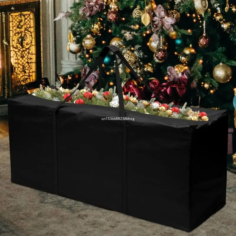 Large Christmas Tree Storage Bag Waterproof &Durable 210d Oxford Fabric Case for Easy Transport and Storage Pouch