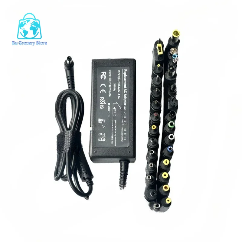 90W Multifunction Adapter 19V4.74A Laptop Charger 19V3.42A Universal Power Adaptation