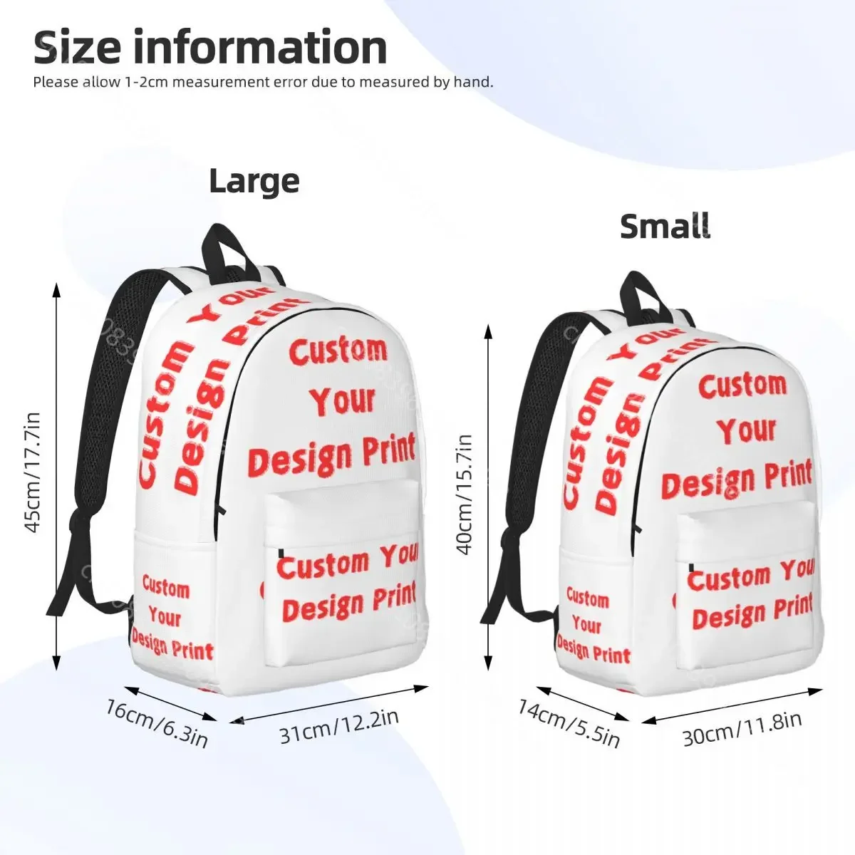 Mochila personalizada con tu foto para niño, morral de viaje de Anime, informal, grande, personalizado