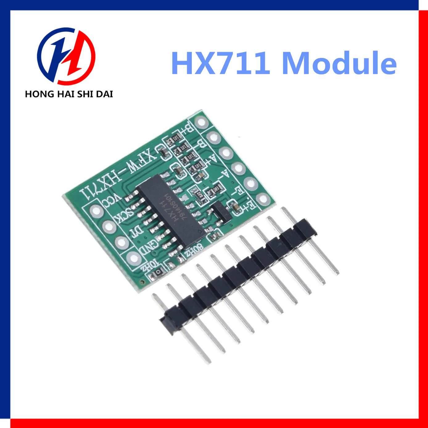 1PCS For Dual Channel HX711 Weighing Pressure Sensor 24-bit Precision A/D Module DIY Electronic Scale