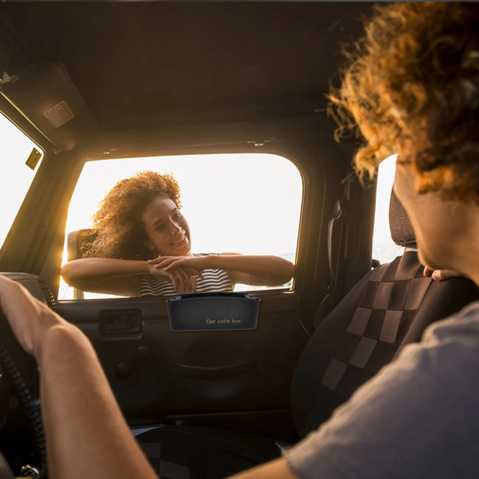 

1pc Car Door Storage Box Coin Card Holder Plastic Rack for Car Mount Stand Sundries Organizer Auto Small Items Container