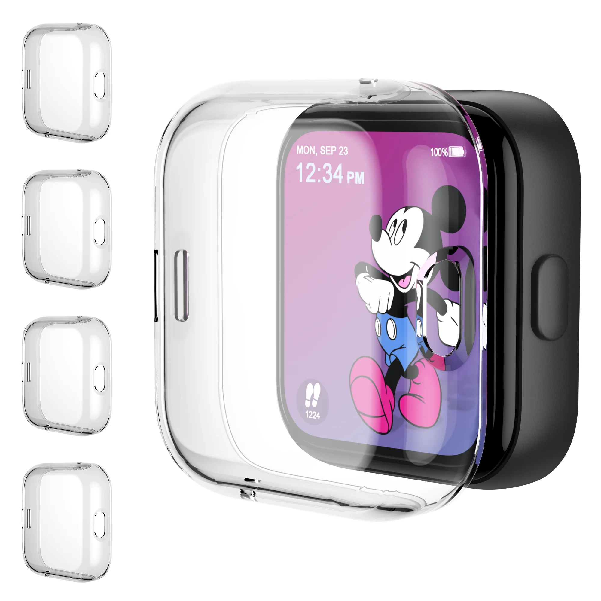 Proteggi schermo da 4 pezzi compatibile con l'orologio SyncUp Kids, custodia morbida e ultrasottile, non disponibile per gli orologi SyncUp 2 Kids