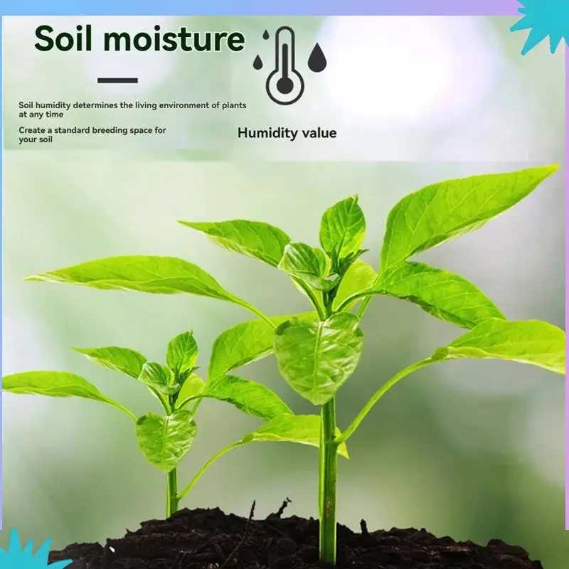ABZW مقياس رطوبة التربة أداة قياس البستنة المنزلية مقياس رطوبة التربة الرطوبة التحقيق اختبار الري