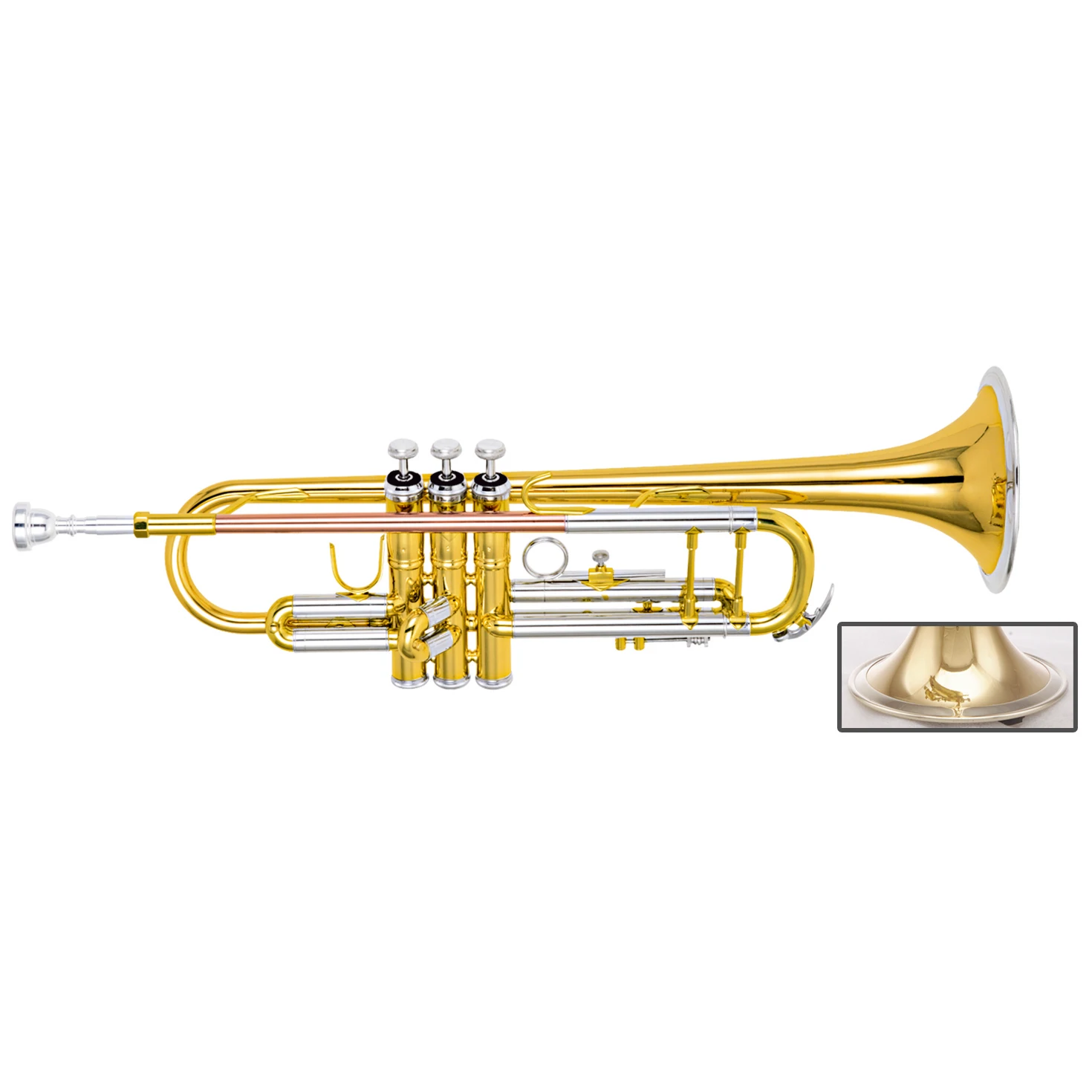 TR-460  Bb key High grade Trumpet