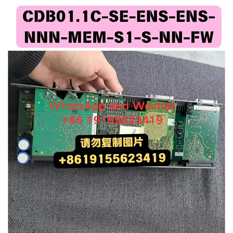 Used OEM disassembled parts CDB01.1C-SE-ENS-ENS-NNN-MEM-S1-S-NN-FW axis card Functional test OK Quick delivery