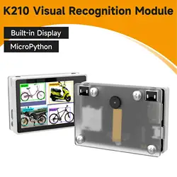 Modulo di riconoscimento visivo K210 con fotocamera da 2mp OV2640 e Touch Screen capacitivo LCD da 2.0 pollici per Kit auto Robot fai da te RaspberryPi