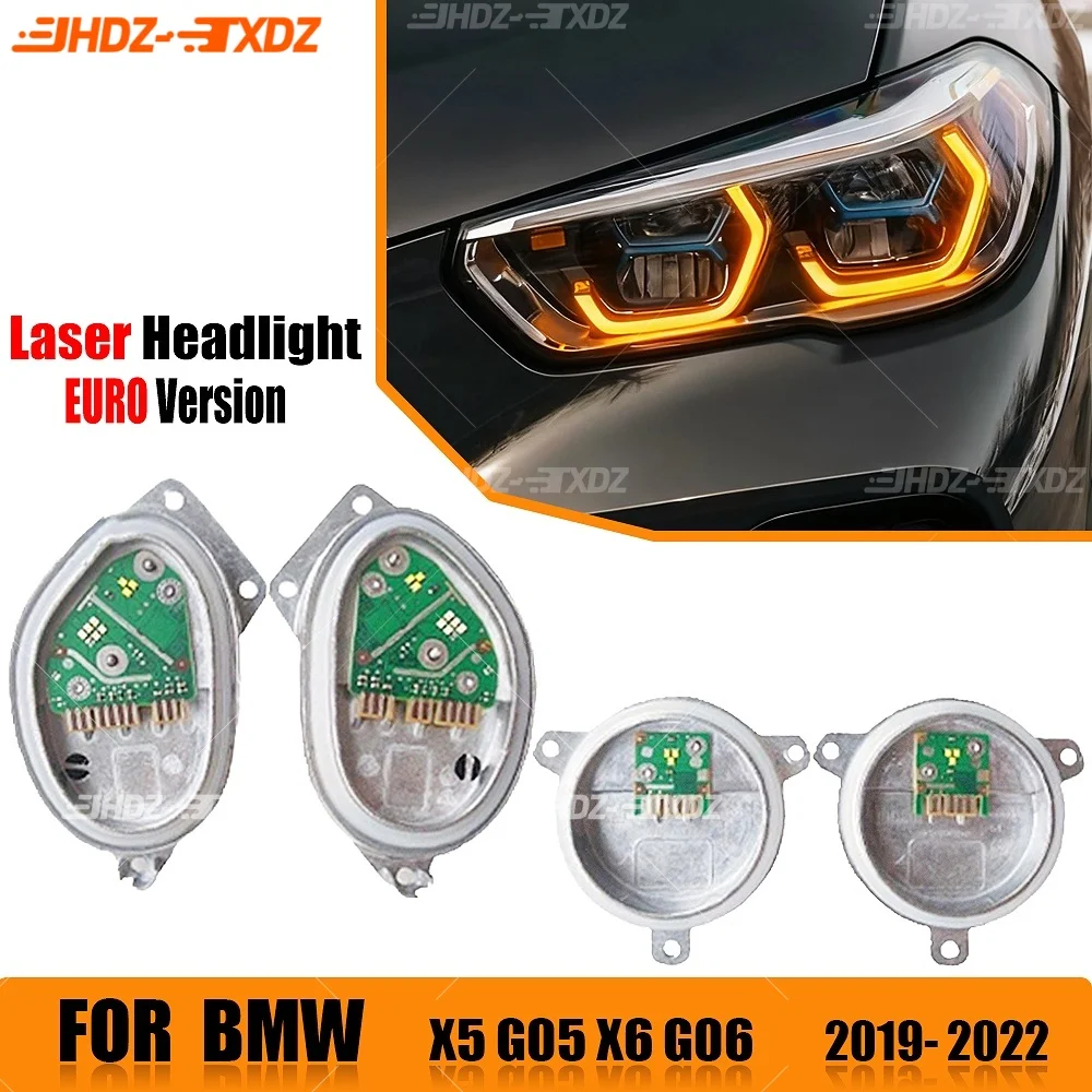 

Светодиодные чипы Angel Eye DRL для BMW G05 G06 X5 X6 F95 F96 2019-2022 Модуль лазерных фар без RGB для дневных ходовых огней