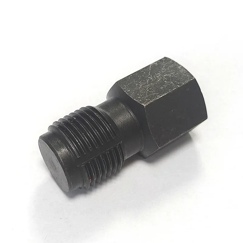 1PCS Black CR-V steel Oxygen Sensor Thread Chaser Fits 3/8 Drive Socket M18 x 1.5 Oxygen Sensor and Spark Plug Threads