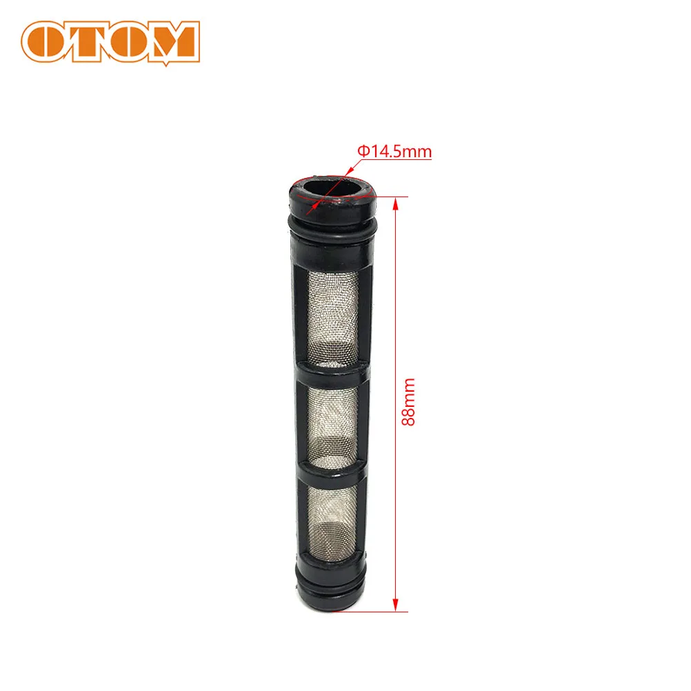 OTOM Motorcycle Oil Filter Coarse Filtration Net Grid Cover For ZONGSHEN KAYO NC250 Off-road Motocross Engine Part Pit Dirt Bike