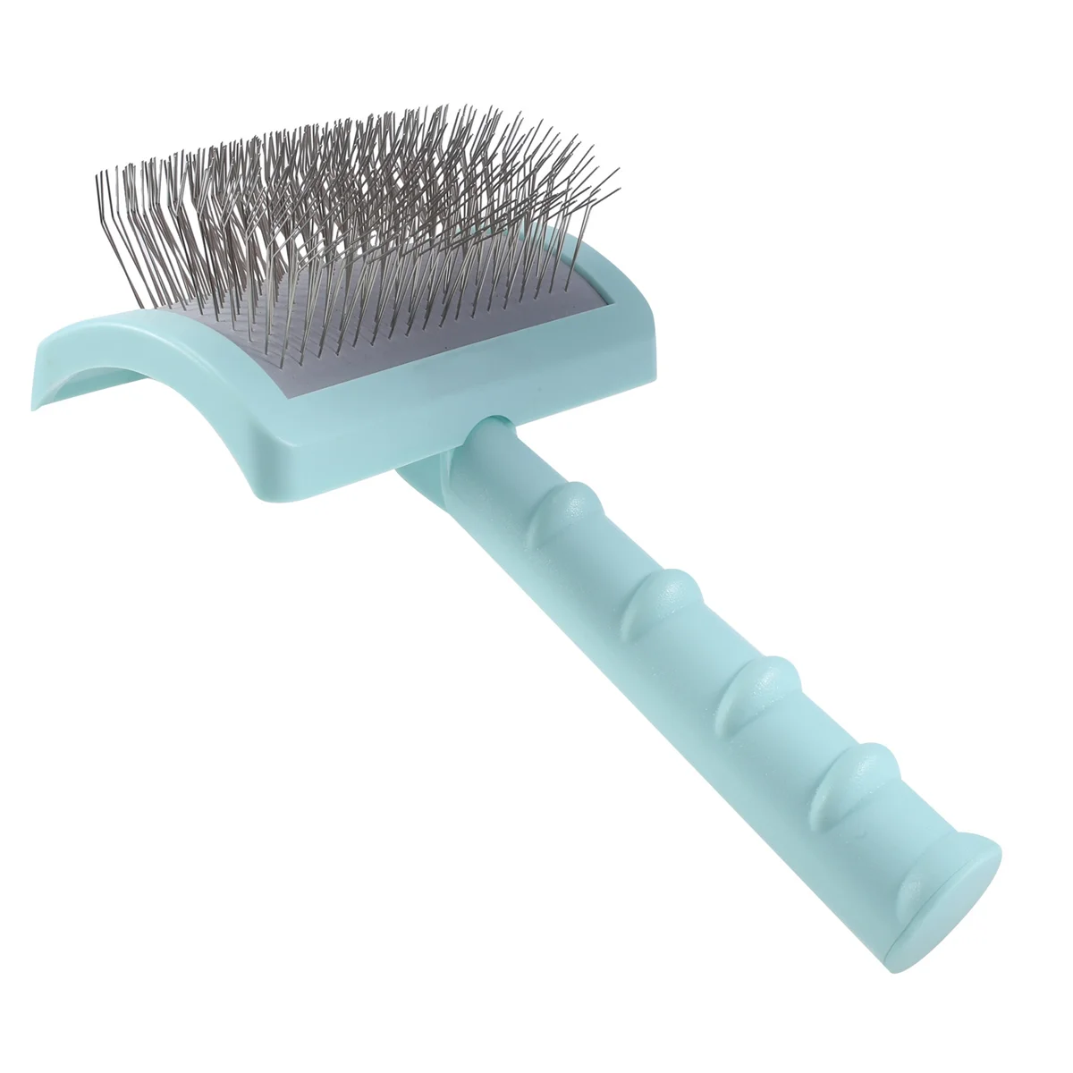 ใหม่ล่าสุด! แปรง Slicker แน่นสําหรับสุนัข - แปรง Slicker Pin ยาวพิเศษสําหรับสุนัขขนาดใหญ่ Pet Grooming แปรงลวดและการ Deshedding (สีเขียว)