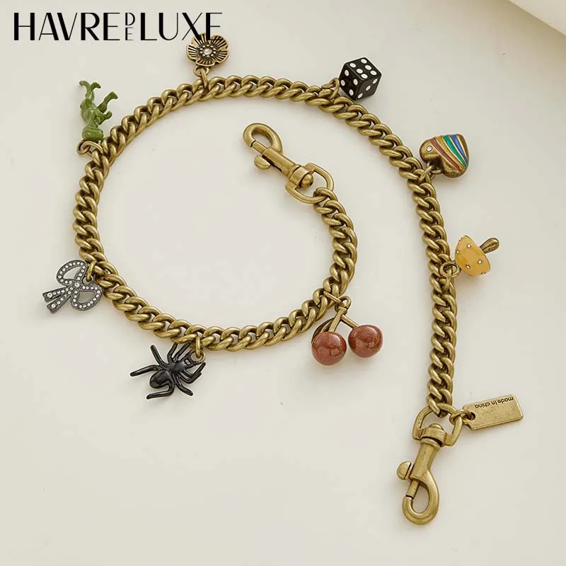 سلسلة حقيبة مناسبة لمدرب بروكلين 28 حقيبة تمديد سلسلة أكياس تحت الإبط ديكور لتقوم بها بنفسك سلسلة حقيبة الملحقات