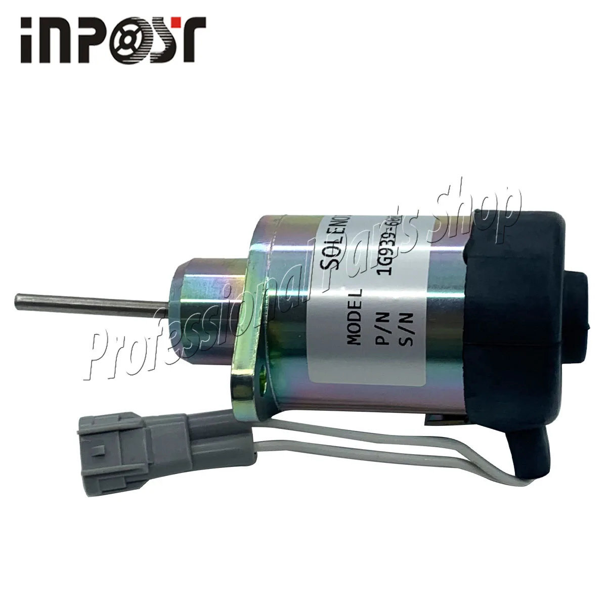 New 1G939-60010 12V Fuel Shutoff Solenoid For Kubota Actuator Solenoid D1503 V2203