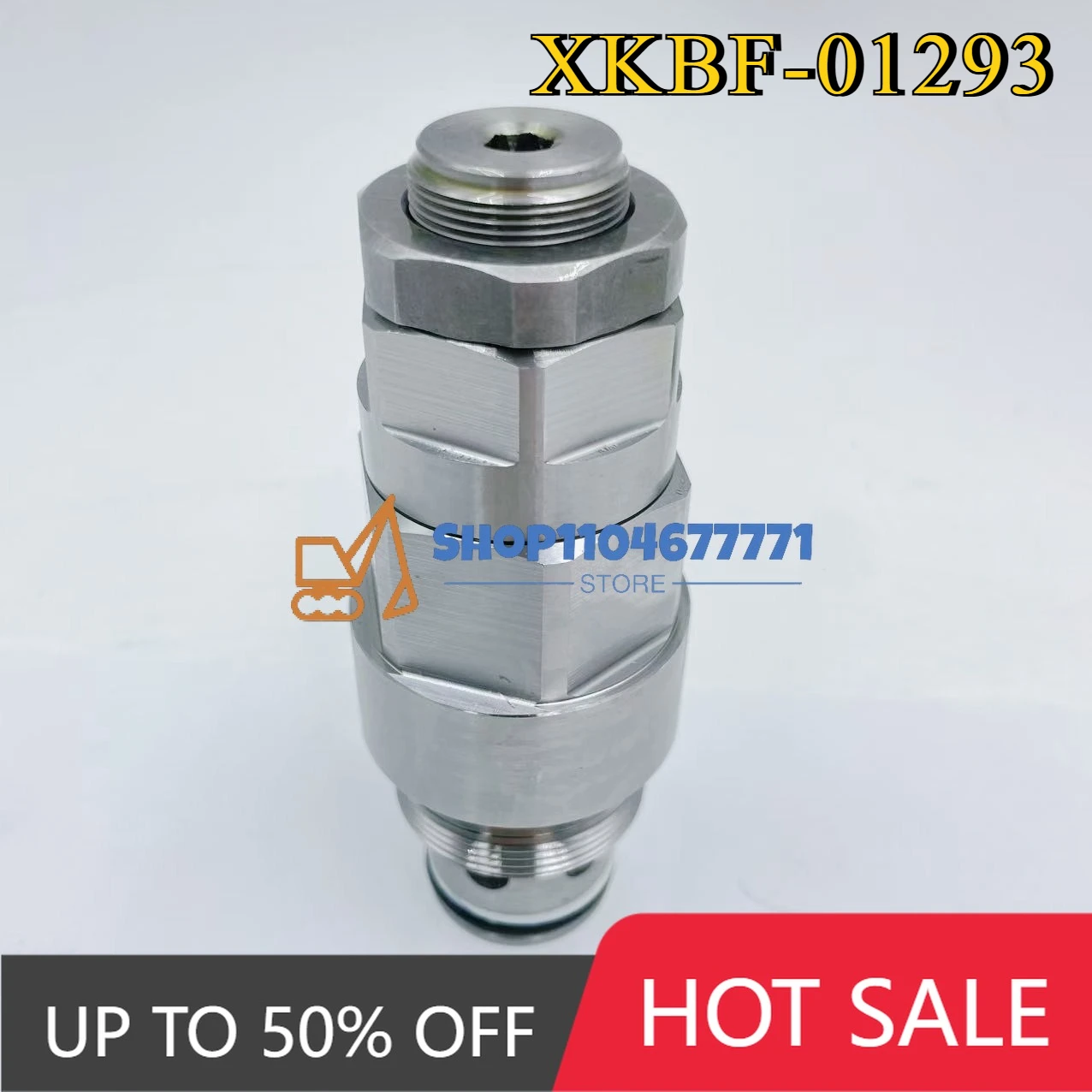 XKBF-01293 Modern Relief Valve Engine Excavator Parts Control Solenoid Valve