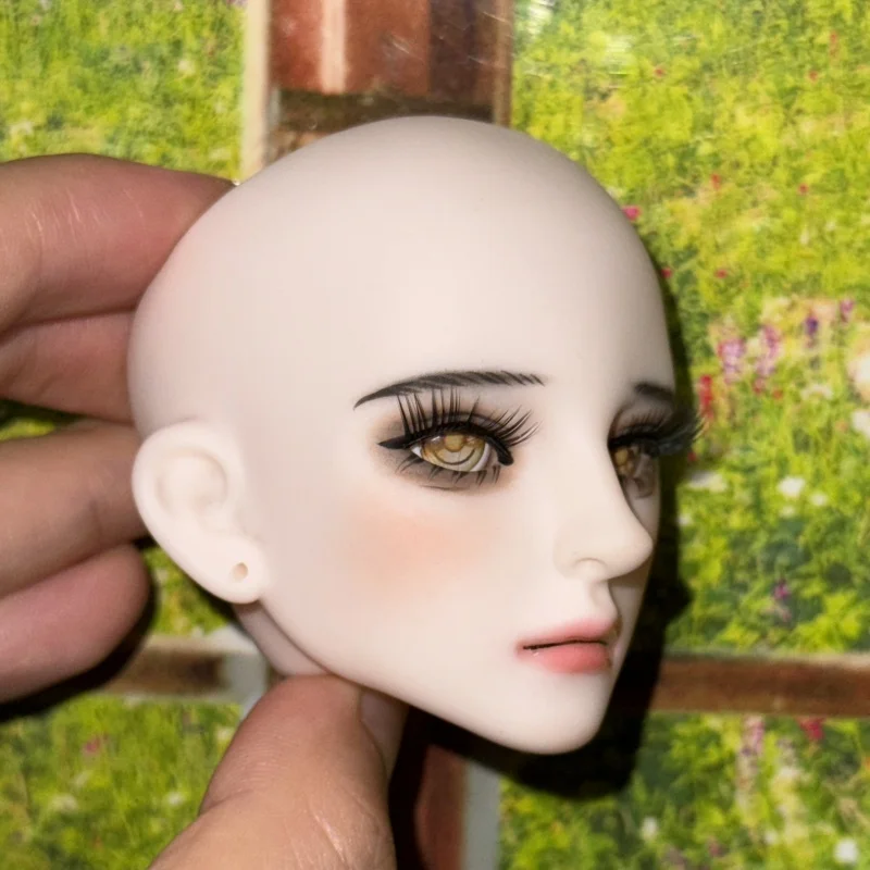 Nova maquiagem artesanal 30cm cabeça de boneca masculina 1/6 bjd boneca meninos cabeça aberta acessórios diy brinquedos para meninas presentes namorado príncipe