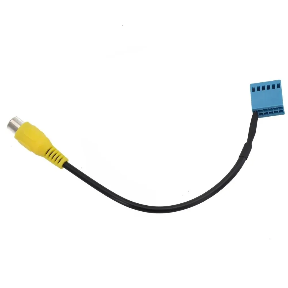 12-Pin Connector Car Rear View Camera Cable Direct Replacement ABS RVC Sockets Practical Car Accessories