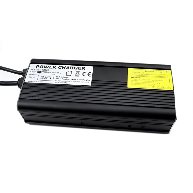 Adjustable Voltage and Current 3.65V 14.6V 29.2V 15A Lifepo4 Lithium Ion Charger with Display High-power Aluminum Shell Charger