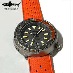 Heimdallr Titanium Diver Watches Sapphire Crystal 200M Water Resistance Japan NH35 Automatic Movement Mechanical Men Watch Tuna