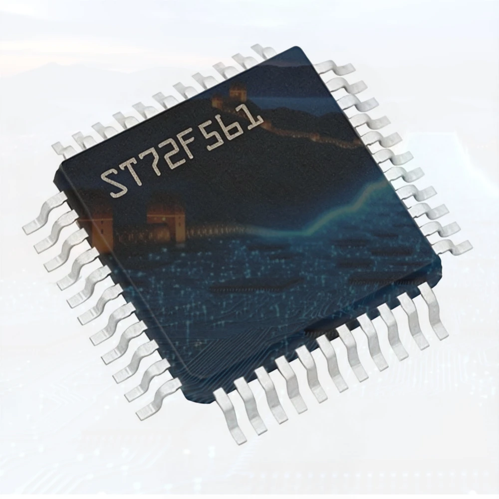 5PCS ST72F561J9TB ST72F321J9TC ST72F324BJ6T6 LQFP-44