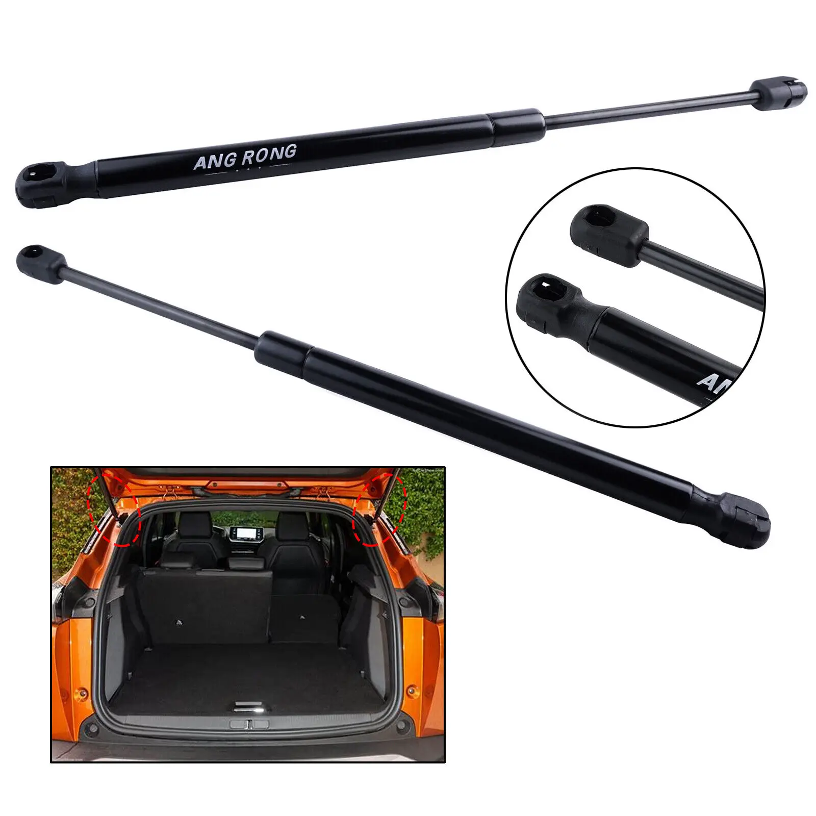 Rear Boot Tailgate Gas Struts Lifter For Ford Focus Cabrio MK2 Convertible 06-10