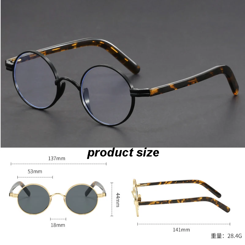 Classic Vintage Round Optical Glasses Frame for Men & Women