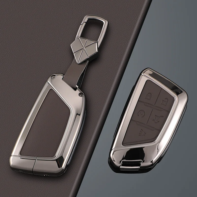 لكاديلاك XT6 XT5 CT6 CT5 XT4 الرجال المرأة حقيبة مشبك مفتاح السيارة القشرة غطاء مفتاح السيارة حامي قذيفة فوب اكسسوارات