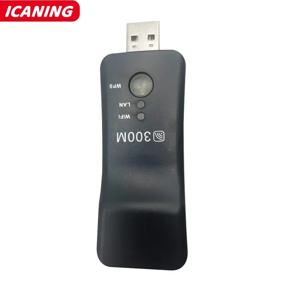300Mbps ワイヤレス USB スマート TV Wifi リピーター Samsung Sony LG TV アダプター TV スティックユニバーサルイーサネットネットワークリピーター