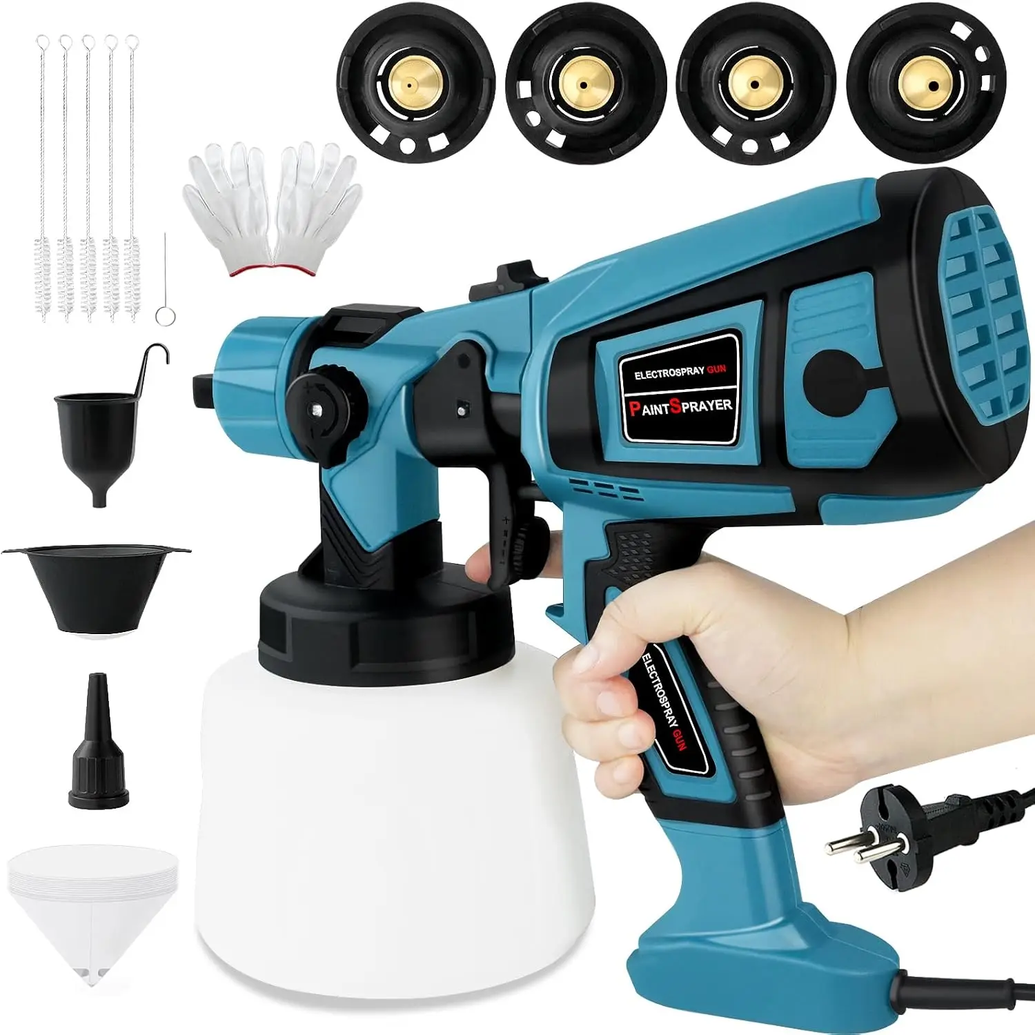 Vanwoke 800W HVLP Pulverizador de Pintura Eléctrico: Evaluación Detallada y Uso Práctico en Proyectos de Pintura en Muebles y Cobertizos