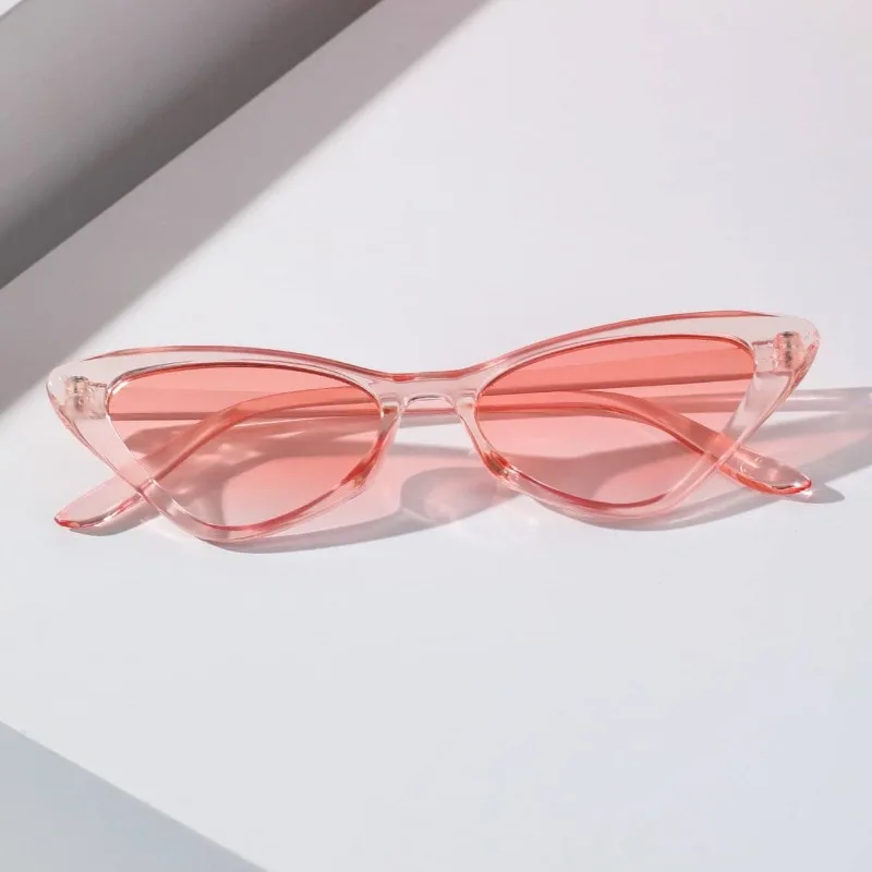 Lunettes de soleil œil de chat personnalisées pour femmes, verres teints Y2K, lunettes de soleil de Style bohème pour voyage d'été