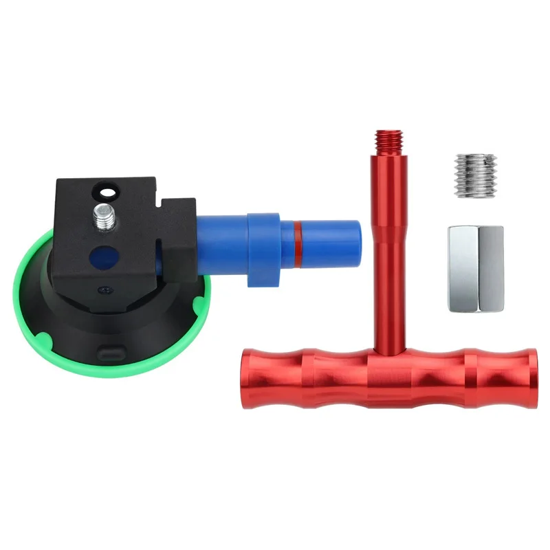 Powerful Vacuum Pump Car Dent Puller, T-Handle Paintless Dent Repair Kit, Upgraded Strong Suction Cup For Auto Body Hail Damage