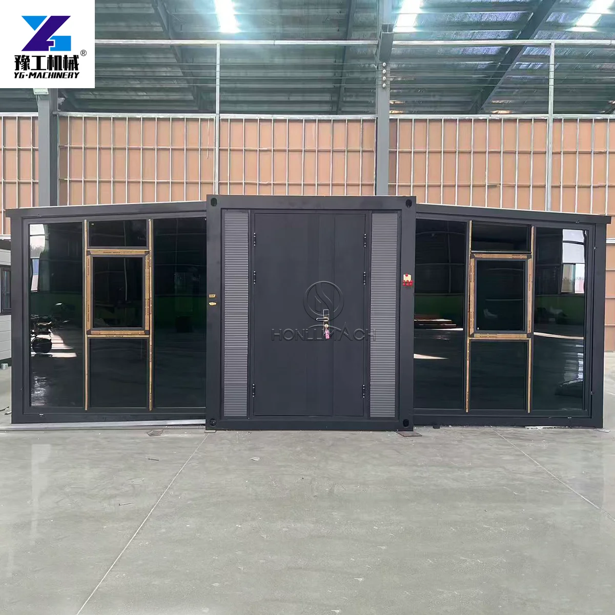 Luxury Prefab Shipping Container Villa 3 Bedroom Expandable Home 20FT 40Ft Mobile House Tiny Prefab Container Home