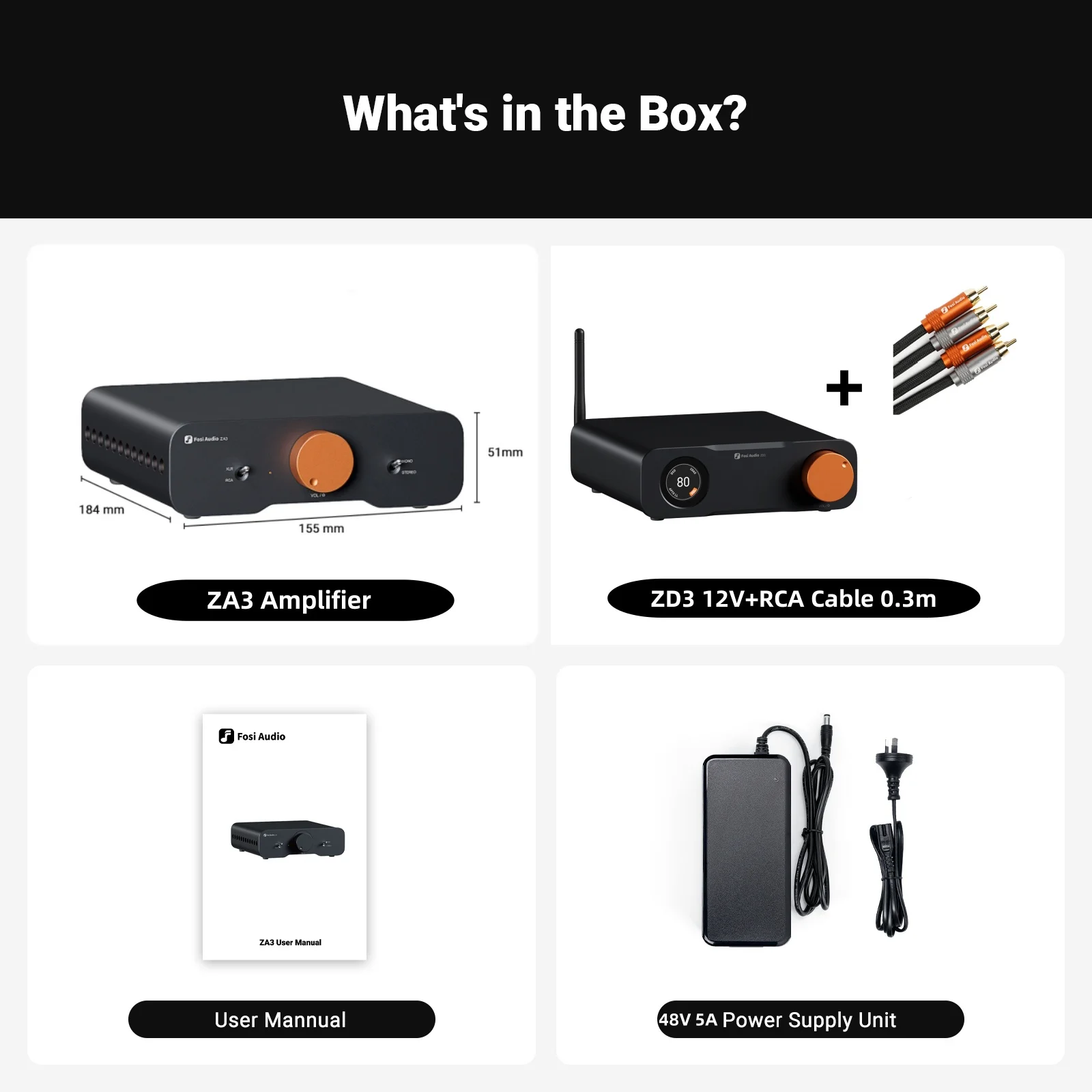 Fosi Audio ZD3 Desktop DAC 3